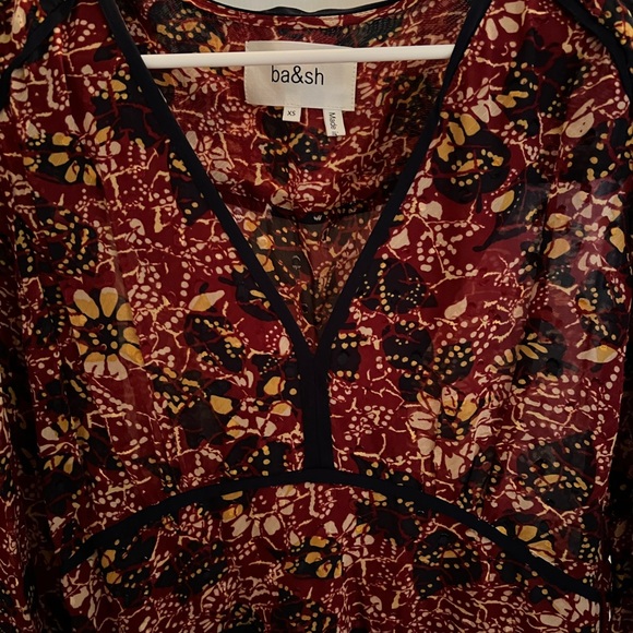 LIKE NEW: Ba&sh Printed Midi dress - Picture 2 of 3